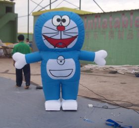 M1-4 Doraemon uppblåsbar rörlig tecknad