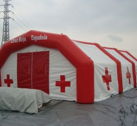 Tent1-385 Röda Korset uppblåsbart tält