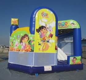 T2-512 Dora uppblåsbar trampolin