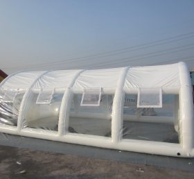 Tent1-459 Vitt uppblåsbart tält för stora evenemang
