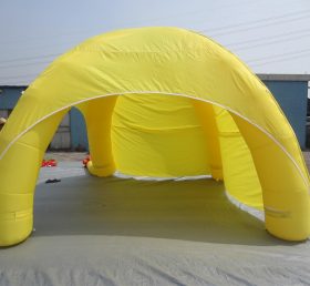 Tent1-308 Gul reklam kupol uppblåsbart tält