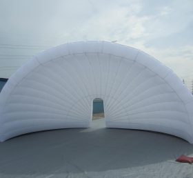 Tent1-446 Jätte vitt utomhus uppblåsbart tält