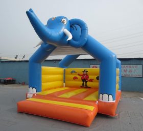 T2-2776 Elephant uppblåsbar trampolin