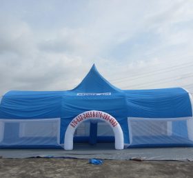 Tent1-105 Blå jätte uppblåsbart tält