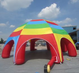 Tent1-374 Färgat uppblåsbart tält