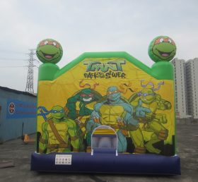 T2-2589 Ninja sköldpadda uppblåsbar trampolin