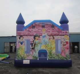 T2-3013 Prinsessan uppblåsbar trampolin