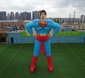 cartoon1-795 Superman Super Hero Uppblåsbar Tecknad
