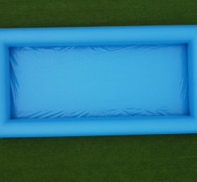 Pool2-541 Blå uppblåsbar pool