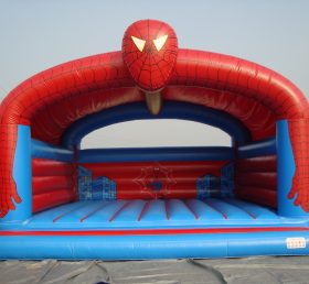 T2-1655 Spider-Man Super Hero Uppblåsbar trampolin