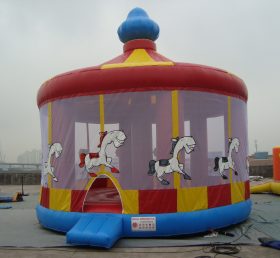 T2-2613 Cirkus uppblåsbar trampolin