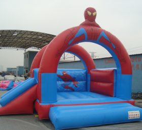 T2-2765 Spider-Man Super Hero Uppblåsbar trampolin
