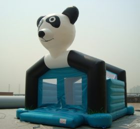 T2-2476 Panda uppblåsbar trampolin