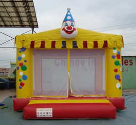T2-441 Clown uppblåsbar trampolin