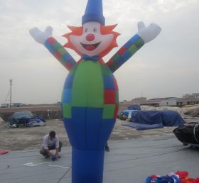 D2-67 Uppblåsbar clown luftdansare