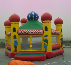 T1-150 Disney Aladdin uppblåsbar trampolin