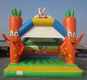T2-1035 Looney Tunes uppblåsbar trampolin