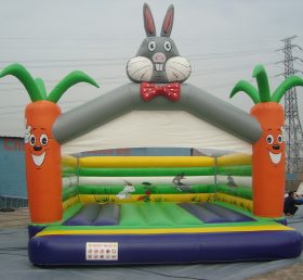 T2-2726 Looney Tunes uppblåsbar trampolin