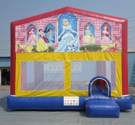 T2-1093 Prinsessan uppblåsbar trampolin
