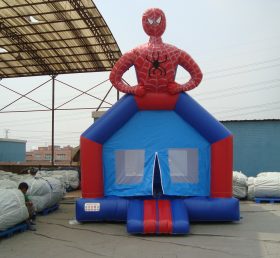 T2-2739 Spider-Man Super Hero Uppblåsbar trampolin