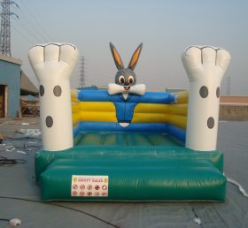 T2-455 Looney Tunes uppblåsbar trampolin