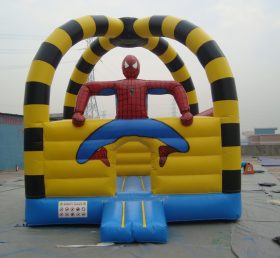 T2-481 Spider-Man Super Hero Uppblåsbar trampolin