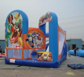 T2-525 Looney Tunes uppblåsbar trampolin