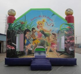 T2-556 Disney liten jingle uppblåsbar trampolin