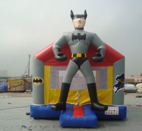 T2-583 Batman Super Hero Uppblåsbar trampolin