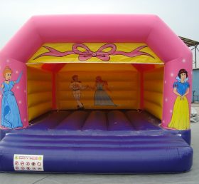 T2-2805 Prinsessan uppblåsbar trampolin