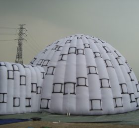 Tent1-186 Utomhus jätte uppblåsbart tält