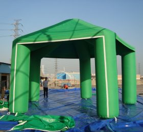 Tent1-245 Grönt hållbart uppblåsbart tält