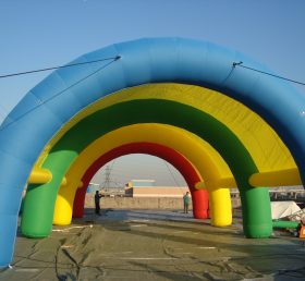Tent1-413 Färgat uppblåsbart tält