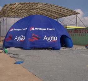Tent1-73 Arched uppblåsbart tält för utomhusaktiviteter