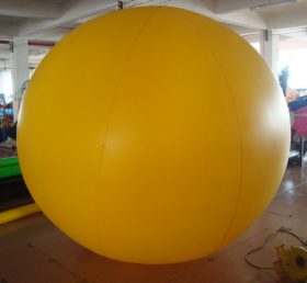 B2-15 Jätte utomhus gul luftballong