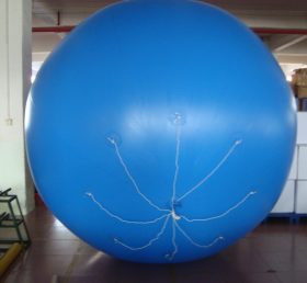 B2-22 Utomhus blå uppblåsbar ballong