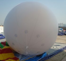 B2-27 Jätte uppblåsbar vit ballong