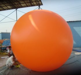 B3-25 Utomhusreklam uppblåsbar orange ballong