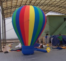B4-2 Jätte färgad uppblåsbar ballong