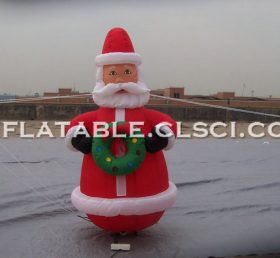 C1-121 4M hög utomhus uppblåsbar jultomten prydnad