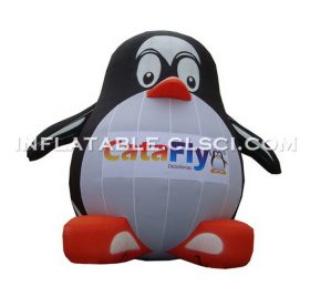 Cartoon1-814 Pingvin uppblåsbar tecknad