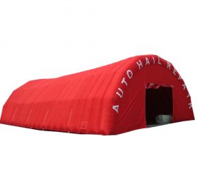 Tent1-419 Röd uppblåsbart tält