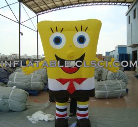 M1-165 SpongeBob uppblåsbar rörlig tecknad
