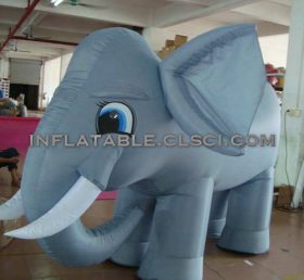 M1-305 Elephant uppblåsbar rörlig tecknad