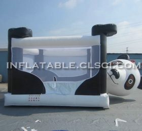 T1-147 Panda uppblåsbar trampolin