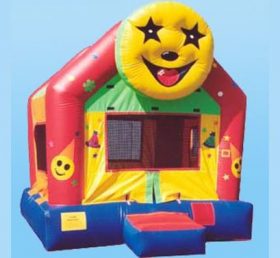 T2-1011 Clown uppblåsbar trampolin