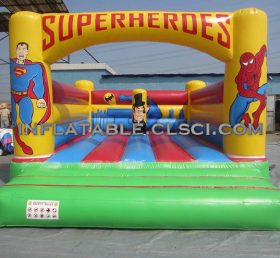 T2-1396 Spider-Man Super Hero Uppblåsbar trampolin