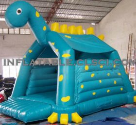 T2-1820 Dinosaur uppblåsbar trampolin