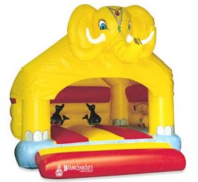 T2-187 Elephant uppblåsbar trampolin