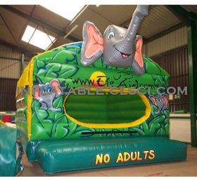 T2-2105 Elephant uppblåsbar trampolin